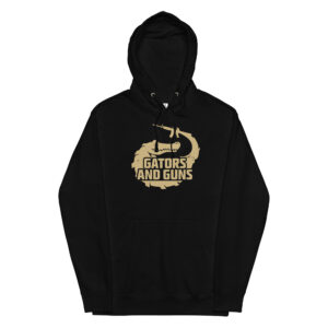 Unisex midweight hoodie - Gold Logo