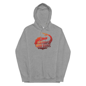 Unisex midweight hoodie - Fire Logo